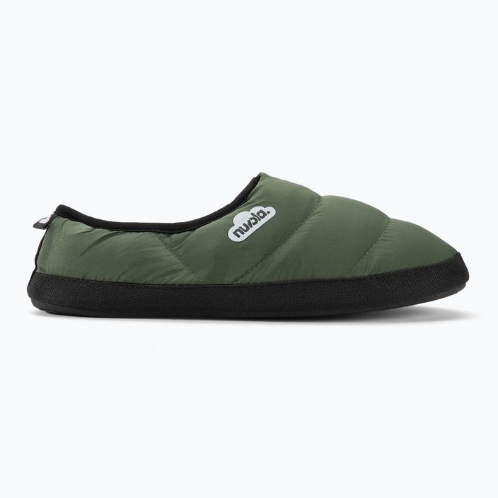 Nuvola Classic military green winter slippers 2