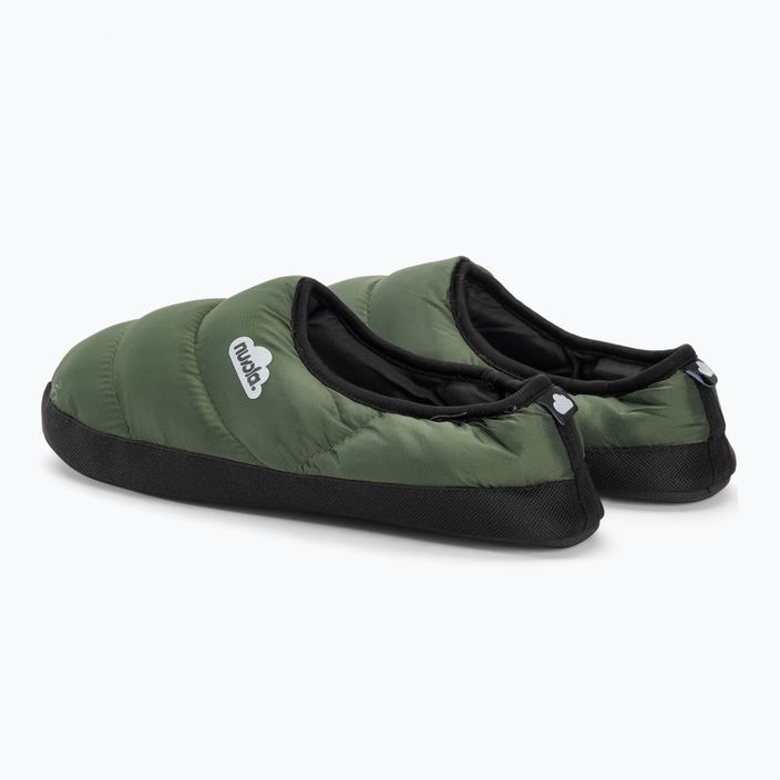 Nuvola Classic military green winter slippers 3