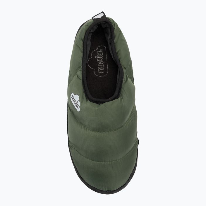 Nuvola Classic military green winter slippers 6