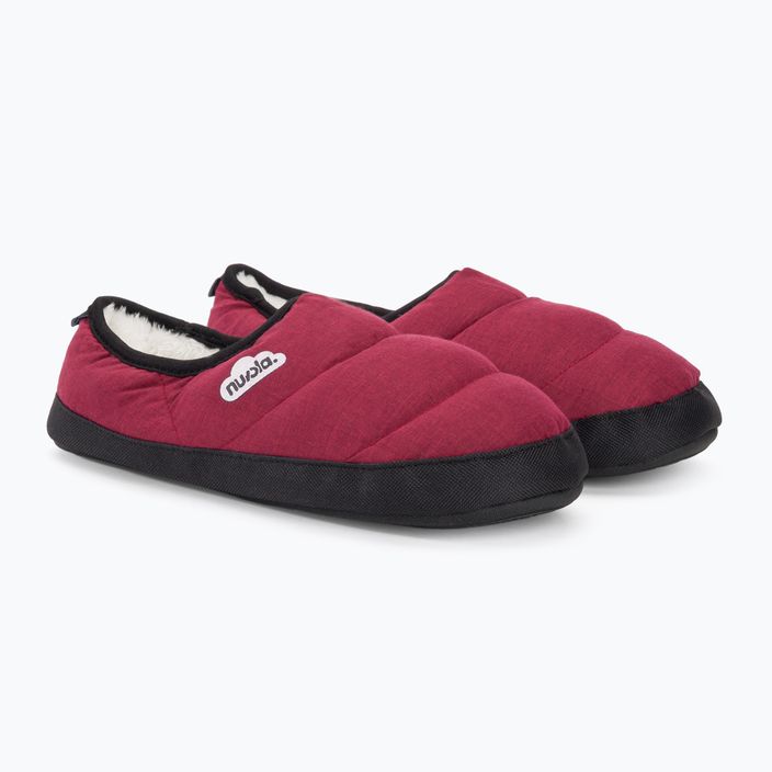 Nuvola Classic Marbled Chill garnet winter slippers 4