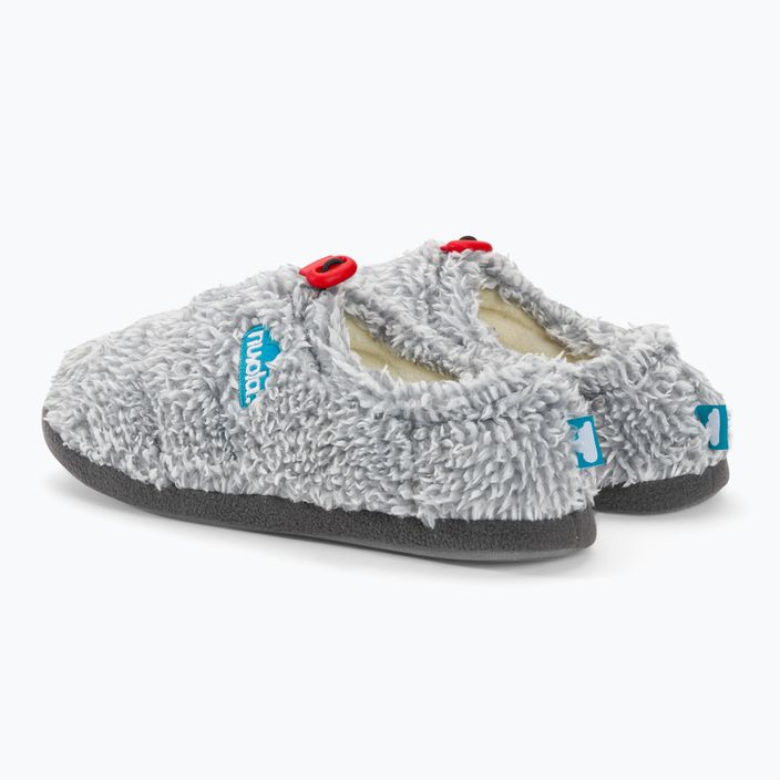Nuvola Classic Cloud fleece grey winter slippers 3
