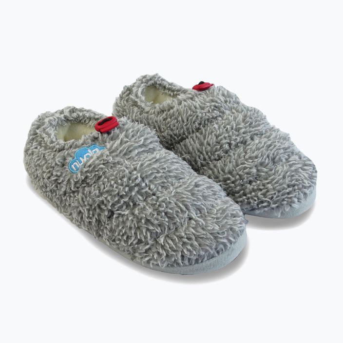 Nuvola Classic Cloud fleece grey winter slippers 8