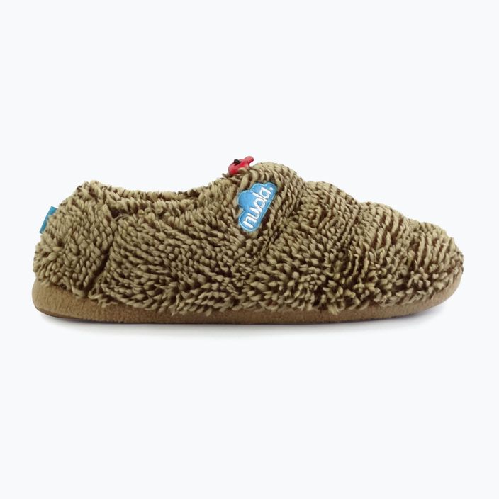 Nuvola Classic Cloud fleece brown winter slippers 9