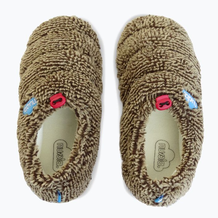 Nuvola Classic Cloud fleece brown winter slippers 10