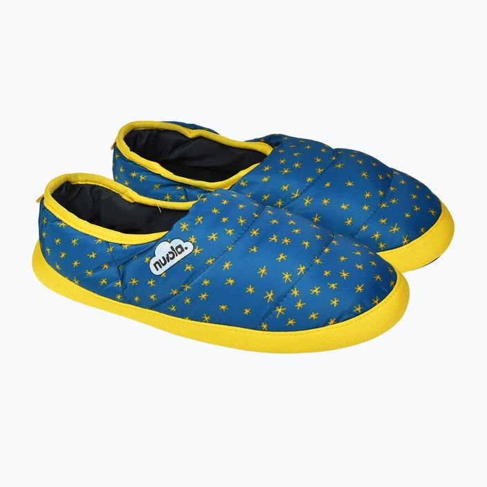 Nuvola Classic Printed twinkle blue children's winter slippers 10