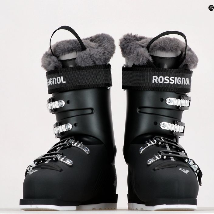 Women's ski boots Rossignol Pure 70 metal black 16