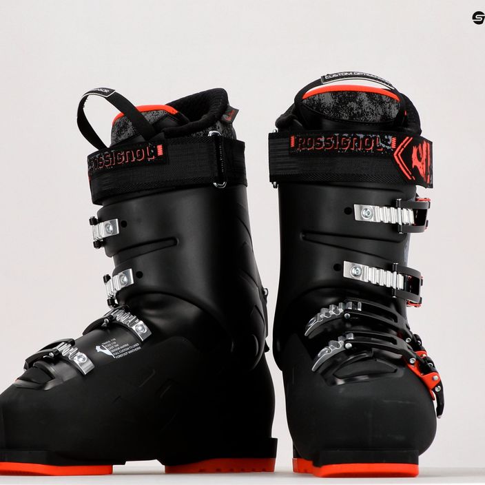 Ski boots Rossignol Track 110 black/red 12