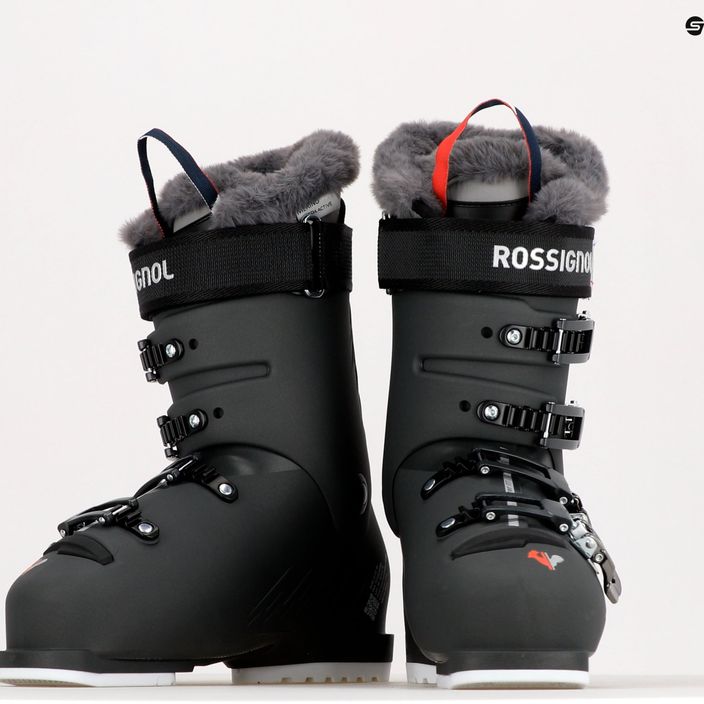 Women's ski boots Rossignol Pure Elite 70 metal anhracite 9