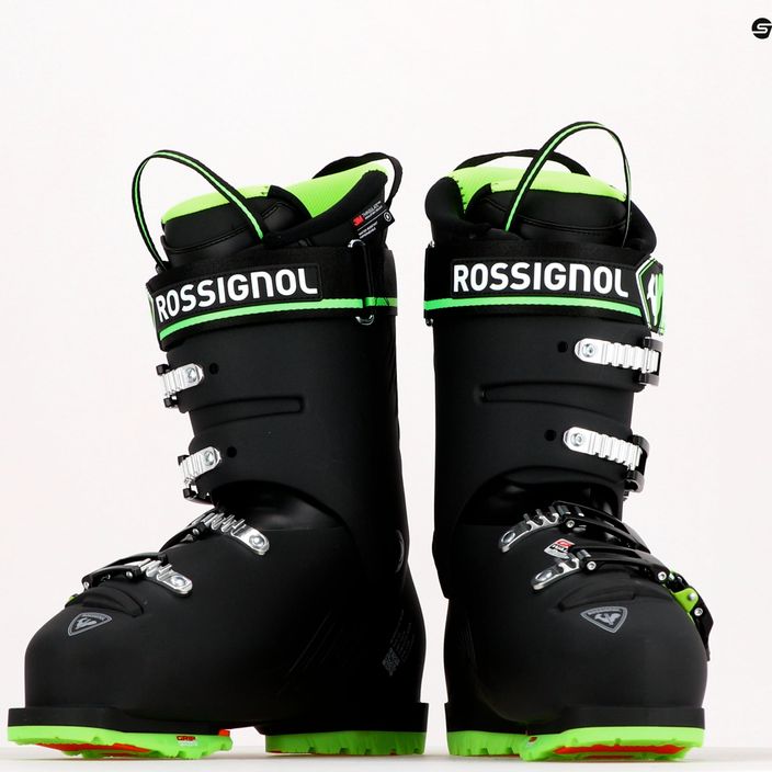 Ski boots Rossignol Hi-Speed 120 HV black/green 10