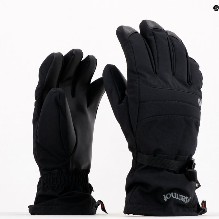 Marmot men's ski glove Snoasis Gore Tex black 82860 8