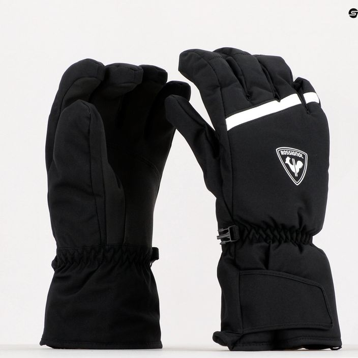 Men's ski gloves Rossignol Perf black/white 8