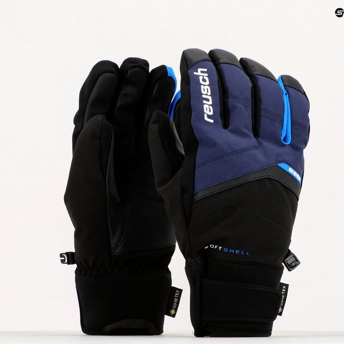 Reusch Blaster GTX ski glove black/blue 61/01/329 9