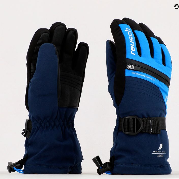 Children's ski glove Reusch Lando R-Tex XT blue 61/61/243 11