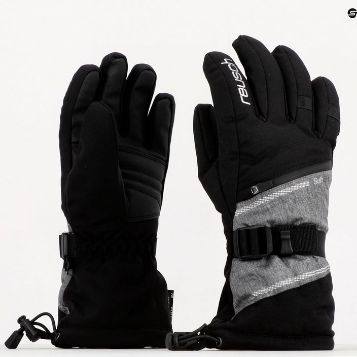 Reusch Demi R-Tex XT ski glove black/grey 60/31/227 7
