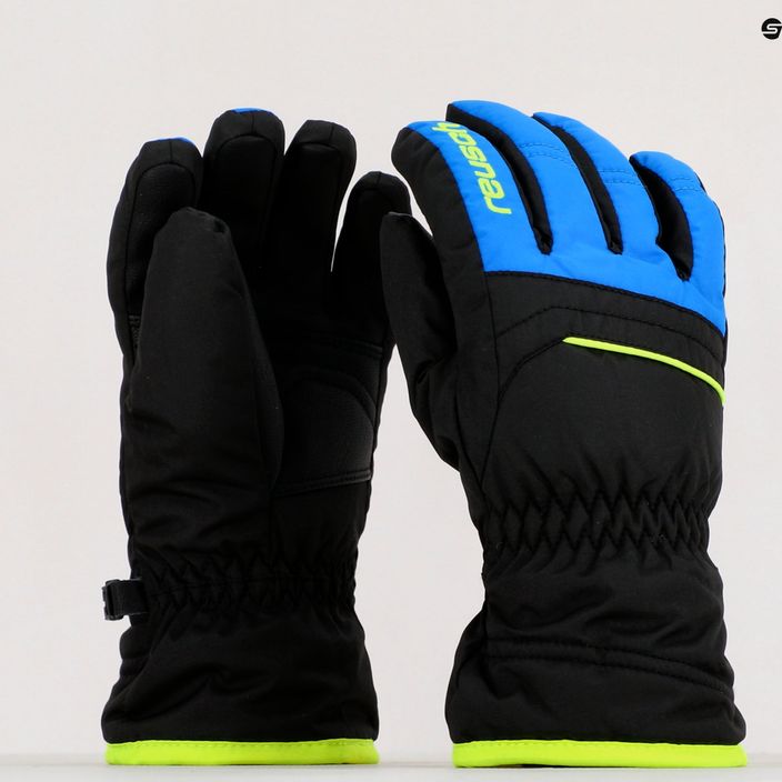 Reusch Alan children's ski gloves black/blue 60/61/115 6