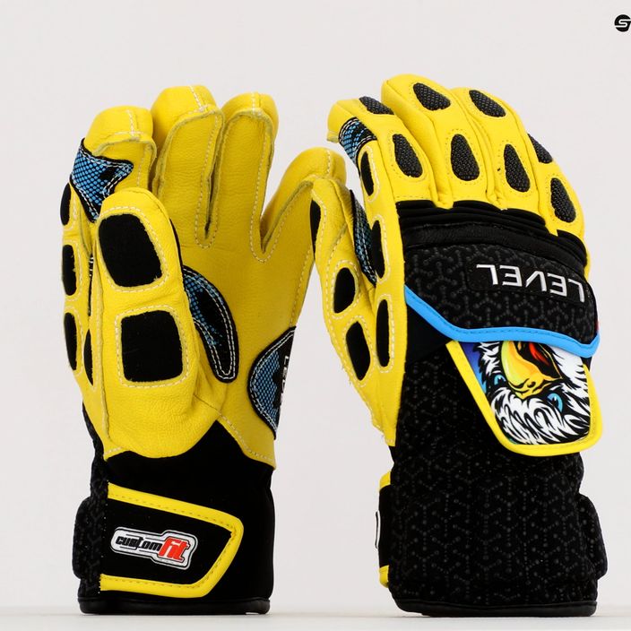 Level Worldcup CF children's ski glove yellow 4117JG.66 6