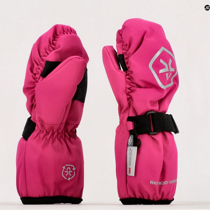 Color Kids Mittens Waterproof ski gloves pink 740816 7
