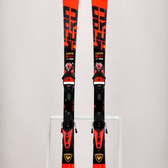 Downhill skis Rossignol Hero Carve K + NX12 red 11