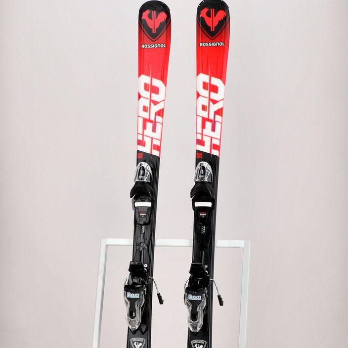 Children's downhill skis Rossignol Hero 130-150 + XP7 red 13