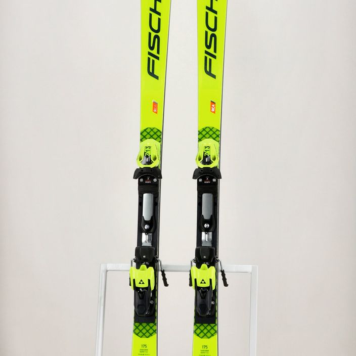 Fischer downhill skis RC4 WC CT M/O + RC4 Z13 FF yellow A06822 T00621 15