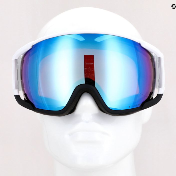 Ski goggles POC Zonula Clarity Comp hydrogen white/uranium black/spektris blue 11