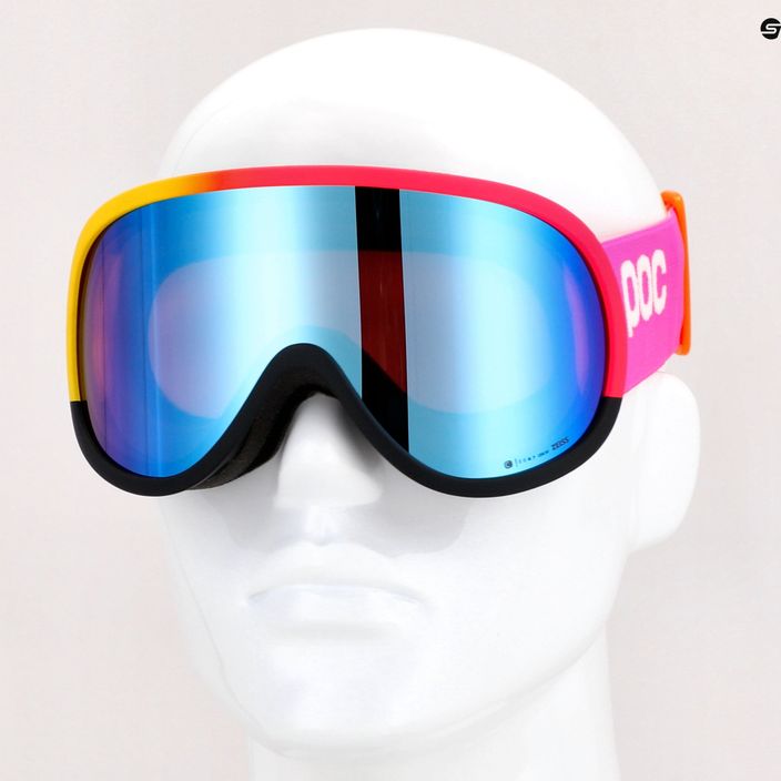 Ski goggles POC Retina Clarity Comp speedy gradient/uranium black/spektris blue 11