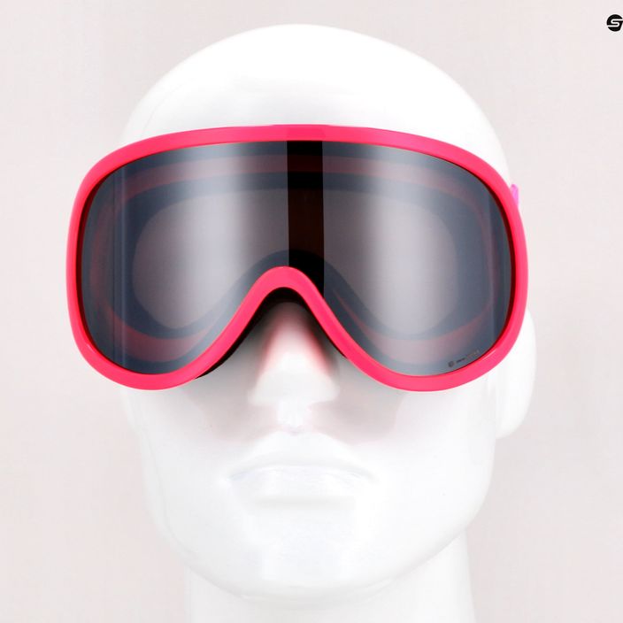 Children's ski goggles POC POCito Retina fluorescent pink/clarity pocito 11