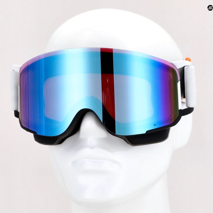 Ski goggles POC Nexal Mid Clarity Comp hydrogen white/uranium black/spektris blue 12