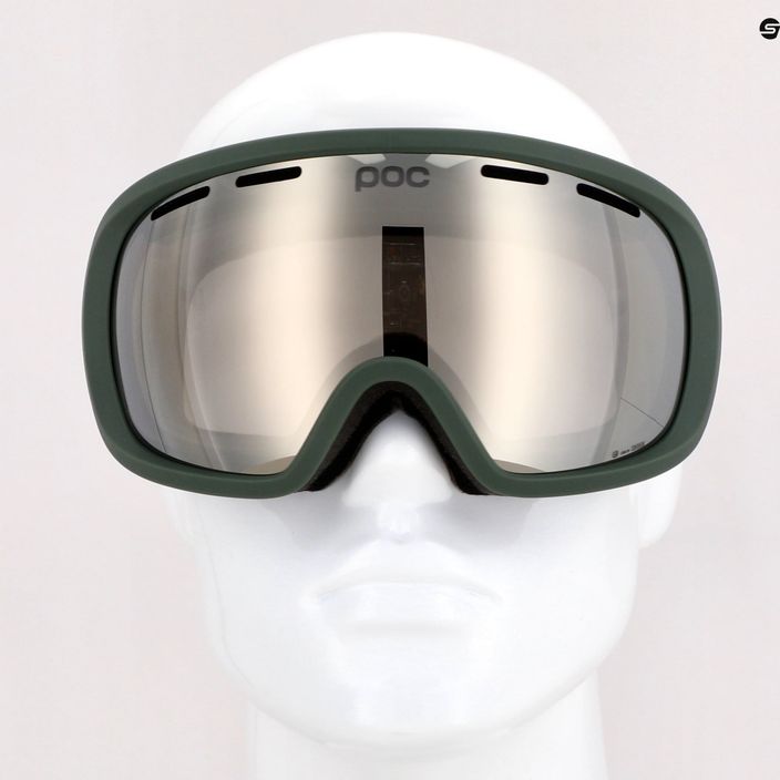 Ski goggles POC Fovea Clarity epidote green/clarity define/spektris ivory 11