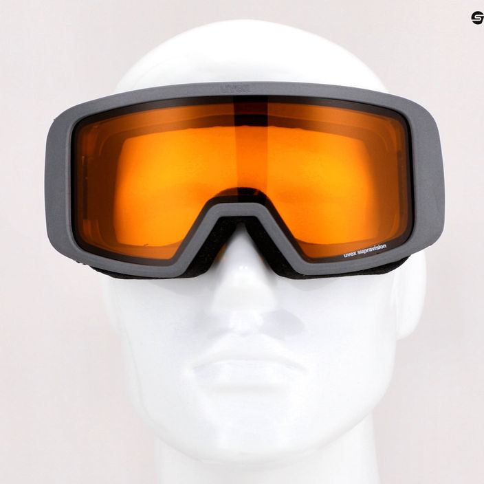 UVEX ski goggles Saga TO rhino mat/mirror silver/lasergold lite/clear 55/1/351/5030 13