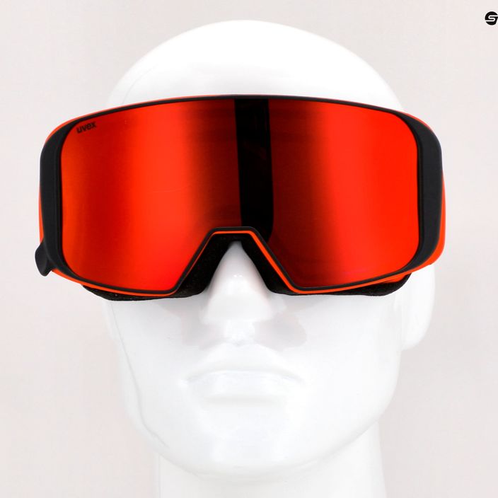 UVEX ski goggles Saga TO fierce red mat/mirror red laser/gold lite/clear 55/1/351/3030 13