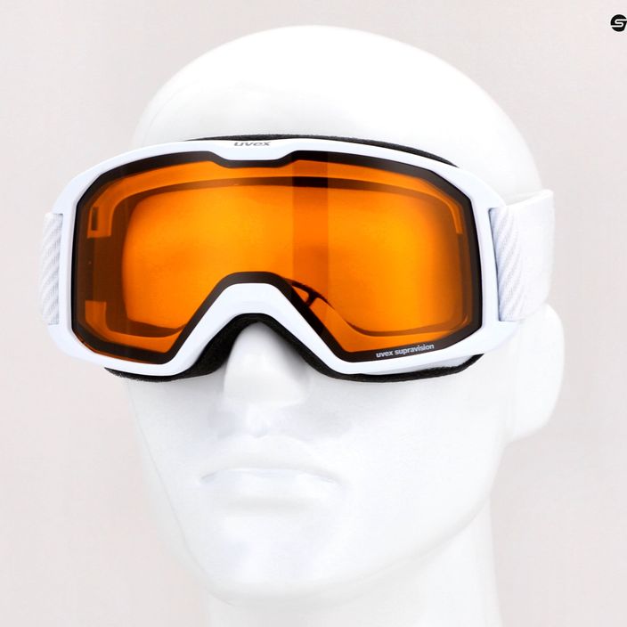 Ski goggles UVEX Elemnt LGL white/lasergold lite clear 55/0/641/1030 11