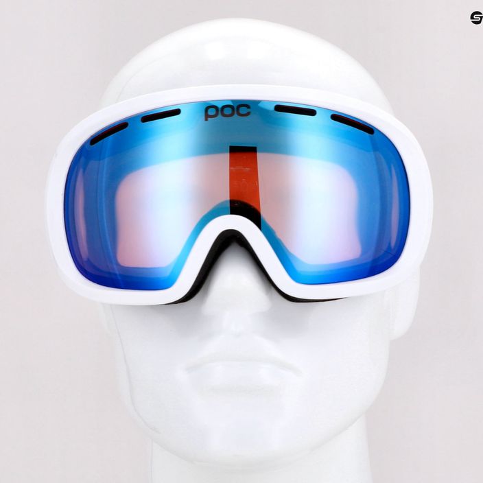 Ski goggles POC Fovea Mid Clarity Photochromic hydrogen white/clarity photo light pink/sky blue 11