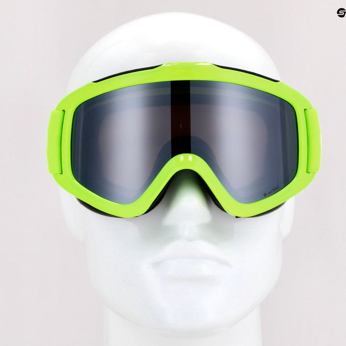 Children's ski goggles POC POCito Iris fluorescent yellow/green/clarity pocito 11