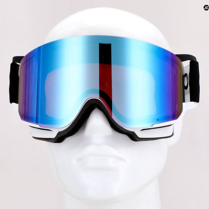 Ski goggles POC Nexal Clarity Comp uranium black/hydrogen white/spektris blue 12