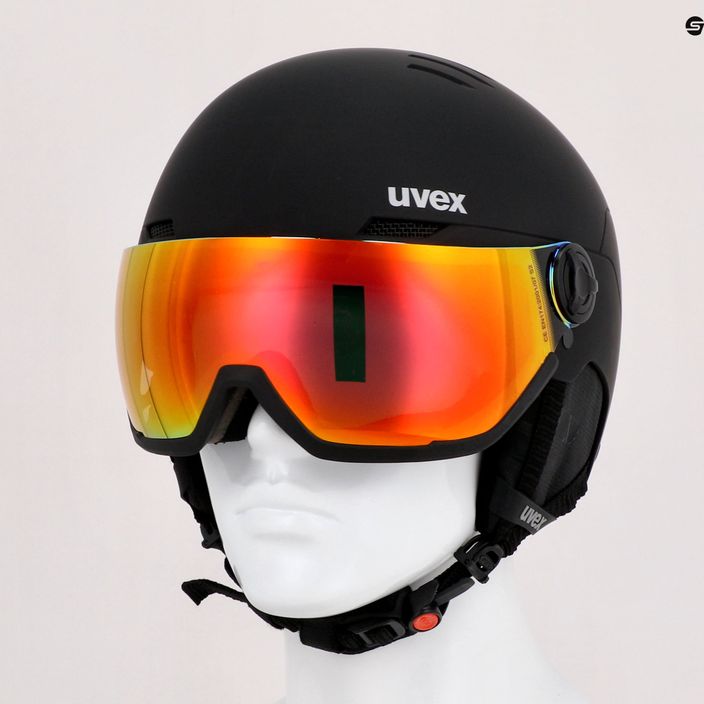 Ski helmet UVEX Wanted Visor black 56/6/262/1005 9