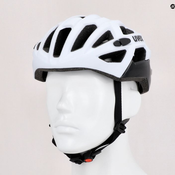 Men's bicycle helmet UVEX Race 7 white 410968 02 12
