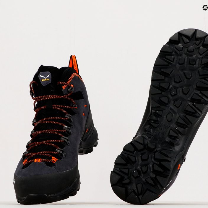 Salewa men's Alp Mate Winter Mid WP trekking boots black 00-0000061412 10