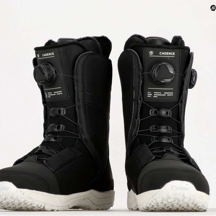 Women's snowboard boots RIDE Cadence black 12G2013 10