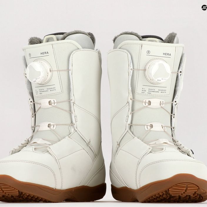 Women's snowboard boots RIDE Hera white 12G2016 10