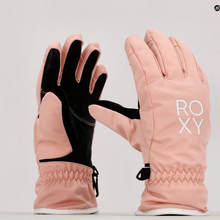 Children's snowboard gloves ROXY Freshfields 2021 mellow rose 8