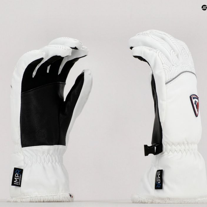 Women's ski gloves Rossignol Romy Impr G white 7