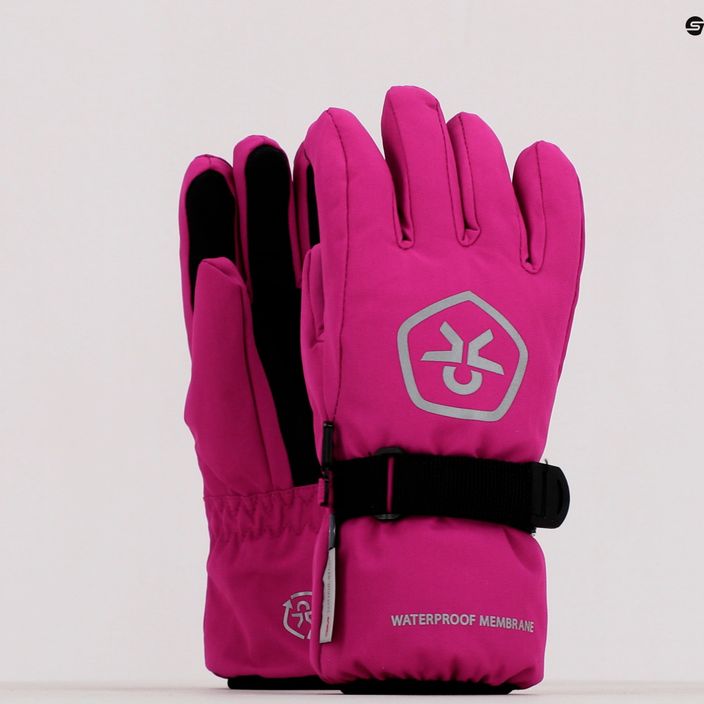 Color Kids Ski Gloves Waterproof pink 740815 7
