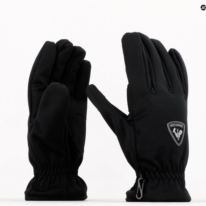 Men's ski gloves Rossignol Xc Softshell black 7