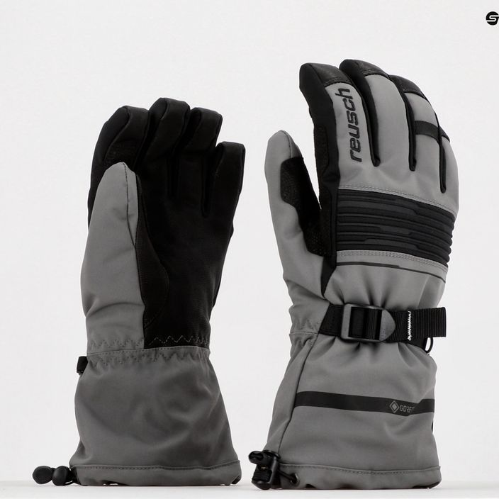 Reusch Isidro GTX grey ski glove 49/01/319 7