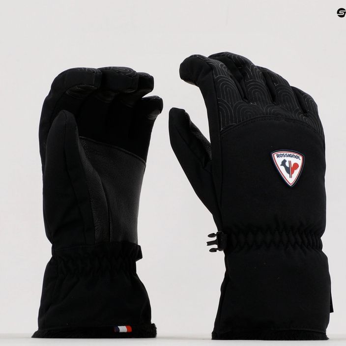 Women's ski gloves Rossignol Romy Impr G black 7