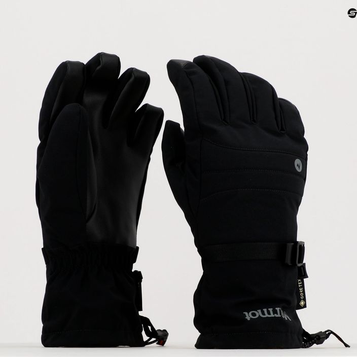 Marmot women's ski glove Snoasis Gore Tex black 82930 7