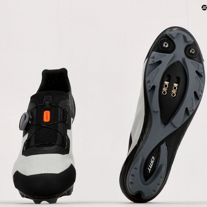 Men's MTB cycling shoes DMT KM4 black/silver M0010DMT21KM4-A-0032 15