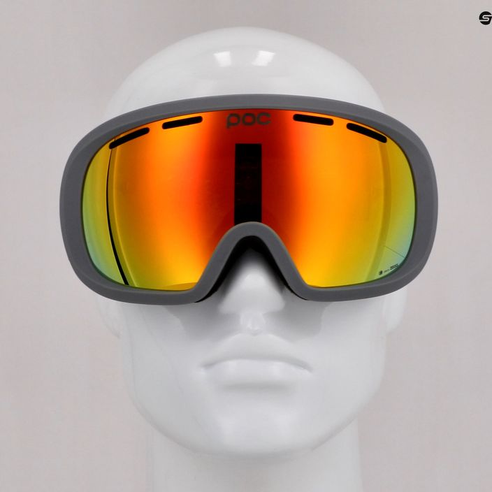 Ski goggles POC Fovea Mid Clarity pegasi grey/spektris orange 6