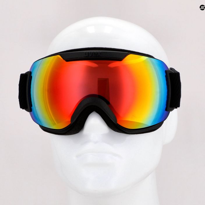 Ski goggles UVEX Downhill 2000 FM black mat/rainbow rose 55/0/115/26 7